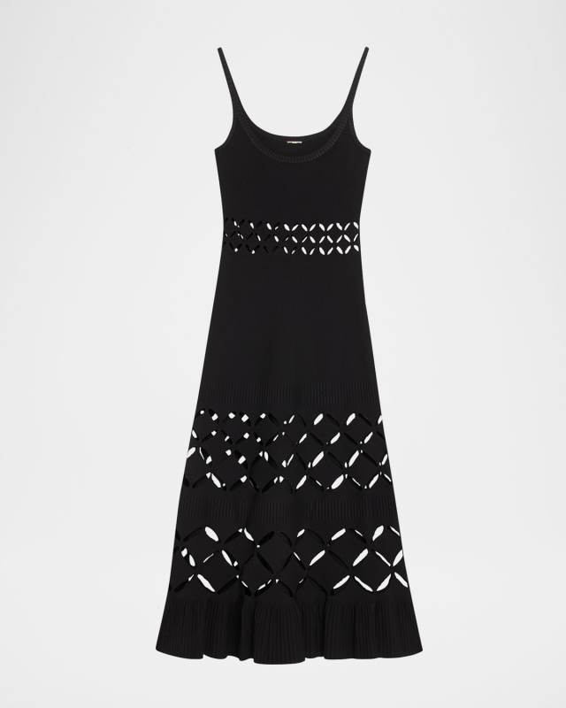 Elayne Sleeveless Cut-Out Dress